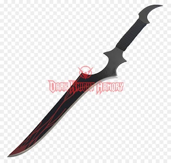 Throwing knife Sword Blade Dagger - half moon eyes charms 