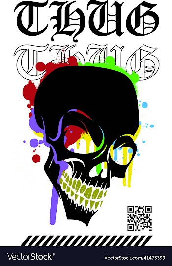 thug t shirt design
