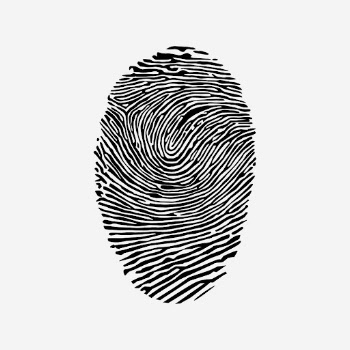 Thumb finger print drawing, vintage | Free Photo - rawpixel