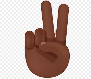 Thumb Hand model Emoji Peace -  