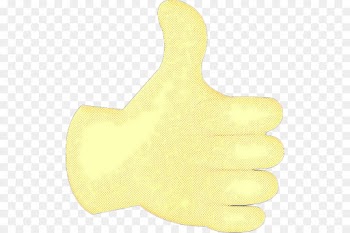 Thumb, Hand Model, Glove, Yellow, Finger PNG