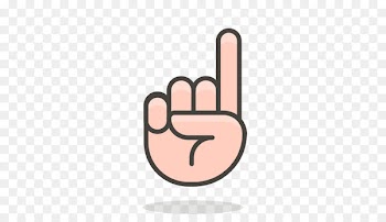 Thumb Index finger Clip art Emoji Sign of the horns - consent ribbon 