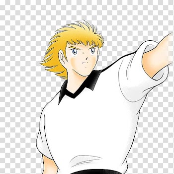 Thumb Line art Cartoon , Captain Tsubasa transparent background PNG clipart