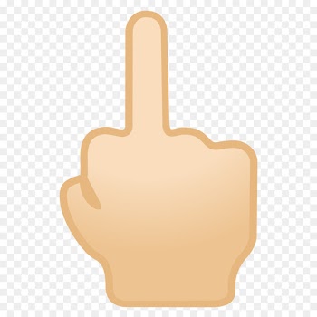 Thumb Middle finger Emoji The finger Digit - Emoji 