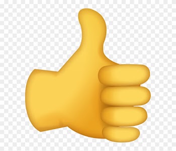 Thumb Signal Emoji Ok Clip Art - Thumbs Up Emoji Png