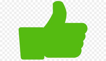 Thumb signal Facebook Social media Green Clip art - Thumbs up 