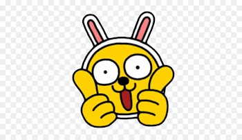 Thumb signal KakaoTalk Kakao Friends Sticker - cool cat 