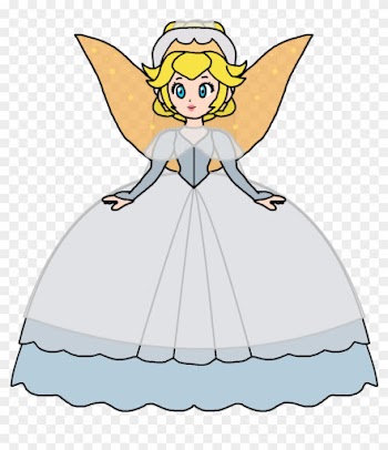 Thumbelina By Katlime - Princess Peach Wedding Dress