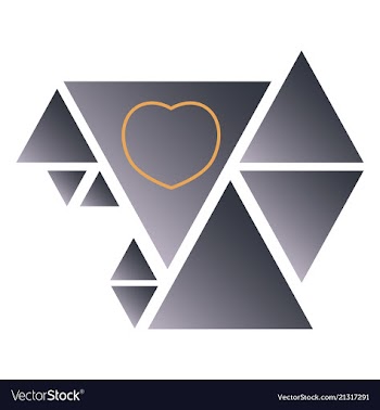 Thumbs up and heart icon on a white background vector image