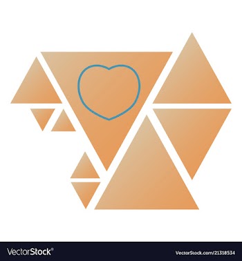 Thumbs up and heart icon on a white background vector image