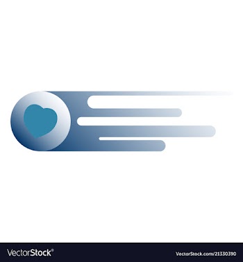 Thumbs up and heart icon on a white background vector image