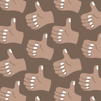 Thumbs up background, hand doodle | Free PSD - rawpixel