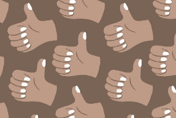 Thumbs up background, hand doodle | Free PSD - rawpixel