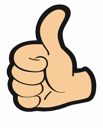 Thumbs Up Clipart Transparent Transparent Background - Clip Art Of ...