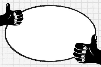 Thumbs up frame background, cute | Free Vector - rawpixel