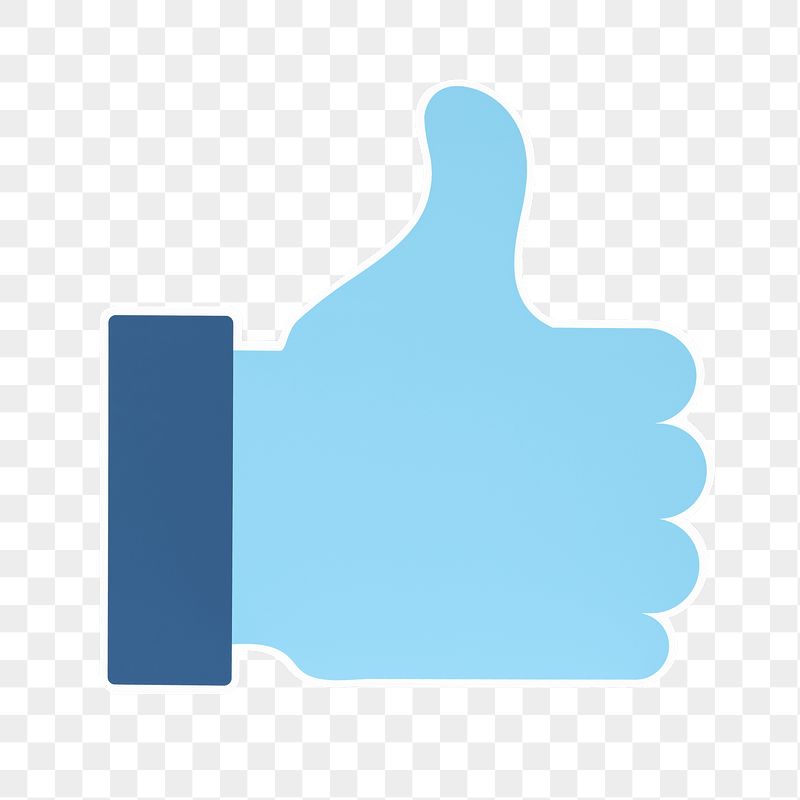Thumbs up icon png sticker, | Free PNG - rawpixel