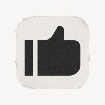 Thumbs up, like icon, ripped | Free Icons - rawpixel