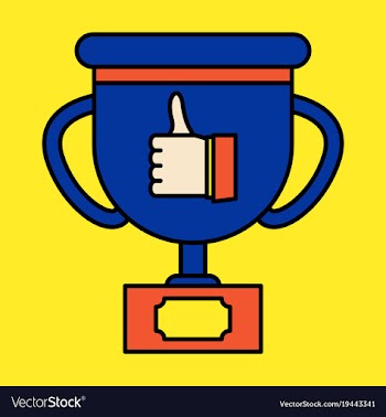 Thumbs up like social network facebook etc icon vector image