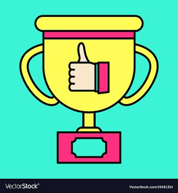 Thumbs up like social network facebook etc icon vector image