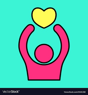 Thumbs up like social network facebook etc icon vector image