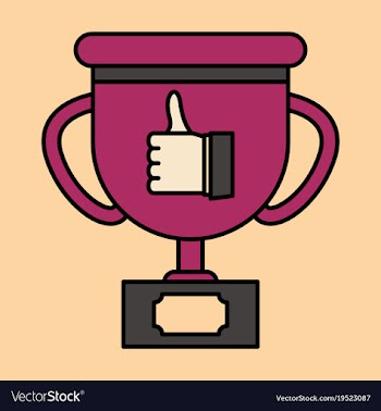 Thumbs up like social network facebook etc icon vector image