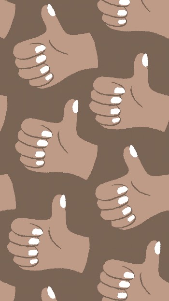 Thumbs up phone wallpaper, hand | Free Vector - rawpixel