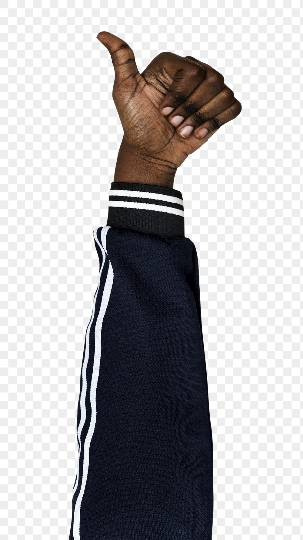 Thumbs up png black hand | Free PNG - rawpixel