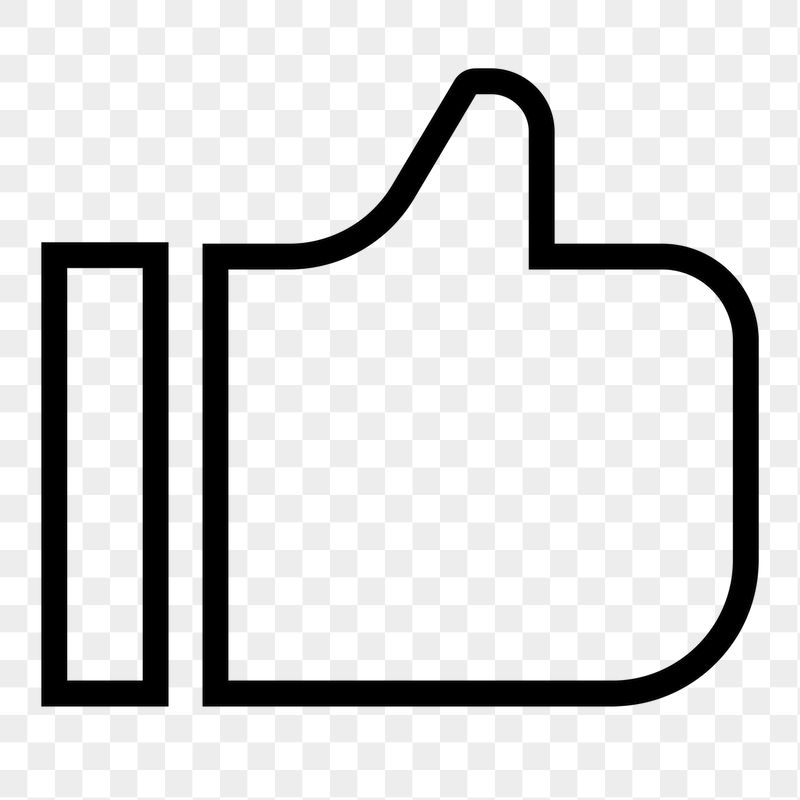 Thumbs up png like line | Free Icons - rawpixel
