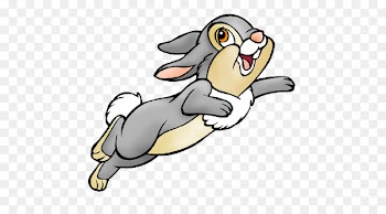 Thumper Easter Bunny Rabbit show jumping Clip art - bunny rabbit 