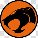 Thunder, black animal head logo transparent background PNG clipart