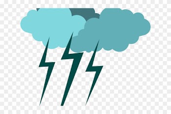 Thunder Clipart Bad Weather - Cloud