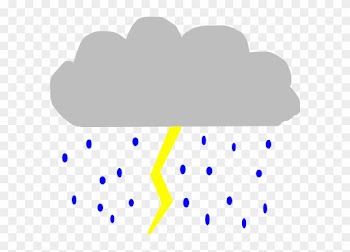 Thunder Cloud Clip Art At Clker - Clip Art
