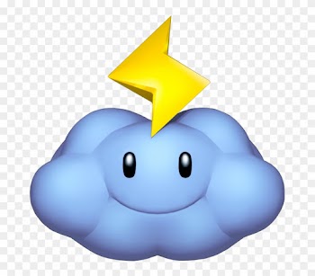 Thunder Cloud - Mario Kart Wii Items