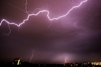 Thunder Struck Across Clouds