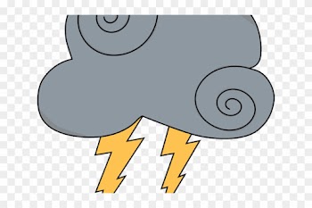 Thunderstorm Clipart Lightning Bolt - Cloud