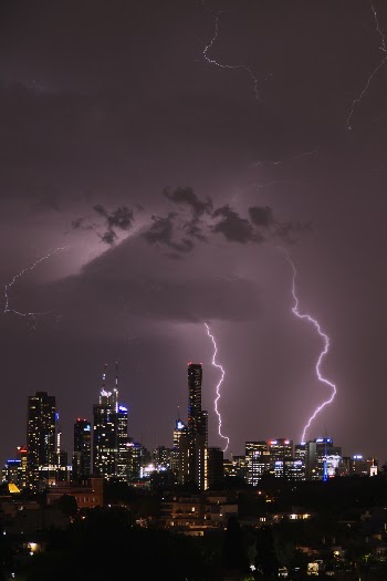 Thunderstorm - Melbourne, Australia.