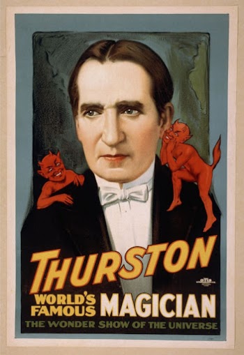 Thurston, world's famous magician the wonder | Free Photo - rawpixel