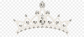 Tiara Crown Clip art - Tiara with Hearts Transparent PNG Clip Art Image 