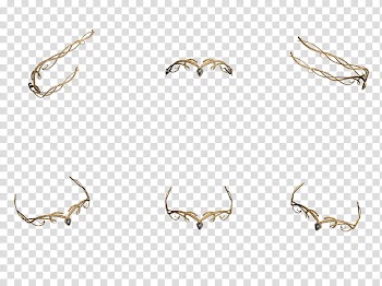 Tiara , yellow frame transparent background PNG clipart