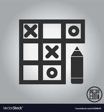 Tic tac toe vector image