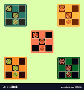 Tic tac toe x o game collection vector image