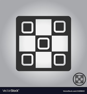Tic tac toe x o game vector image