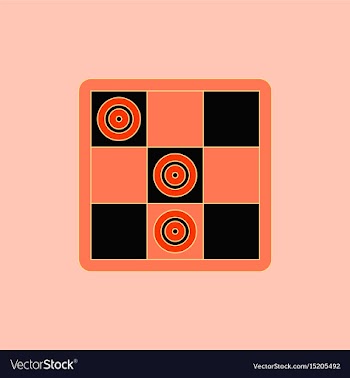 Tic tac toe x o game vector image