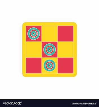 Tic tac toe x o game vector image
