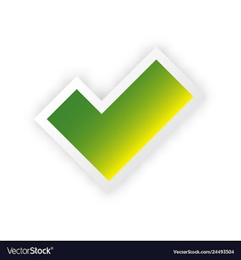 Tick and cross test signs set check marks graphic vector image