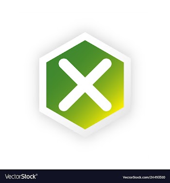 Tick and cross test signs set check marks graphic vector image