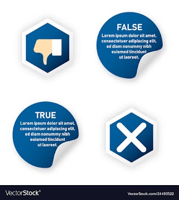 Tick and cross test signs set check marks graphic vector image