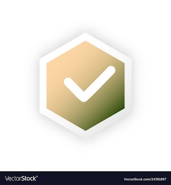 Tick and cross test signs set check marks graphic vector image