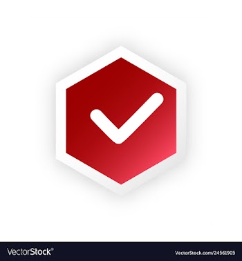 Tick and cross test signs set check marks graphic vector image