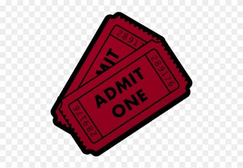 Ticket Clip Art Clipart - Admit One Vector